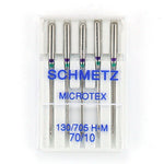 Sewing Machine Needles • Microtex • Size 70/10