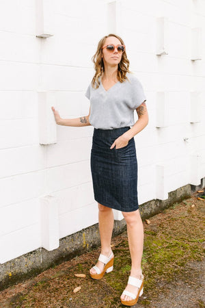 ALBERTA STREET PENCIL SKIRT • Pattern • Sew House 7