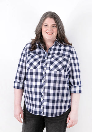ARCHER BUTTON UP • Pattern