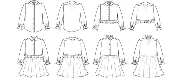 ASHLING BLOUSE & DRESS • Pattern