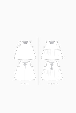 BABY FAWN DRESS SET • Pattern