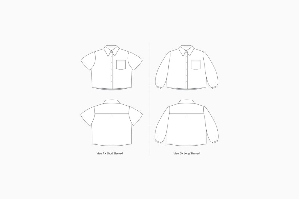 
                
                    Load image into Gallery viewer, BELLBIRD BUTTON UP • Pattern
                
            