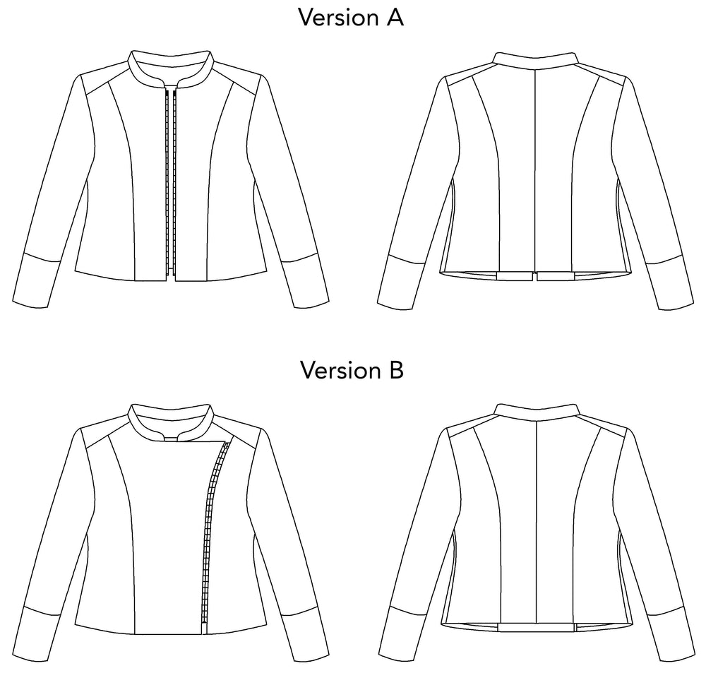 BILLIE JACKET • P&M Patterns • Patterns Scissors Frock – Pattern ...