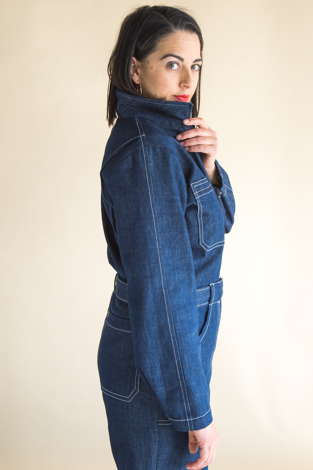 CLOSET CORE PATTERNS • BLANCA FLIGHT SUIT • PATTERN SCISSORS FROCK ...