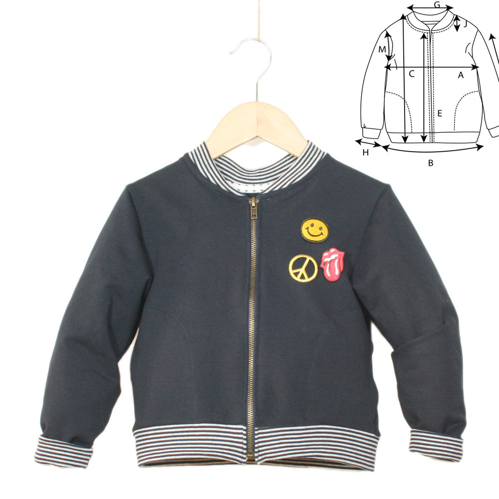 JULES Bomber - Kids 3Y/12Y • Pattern