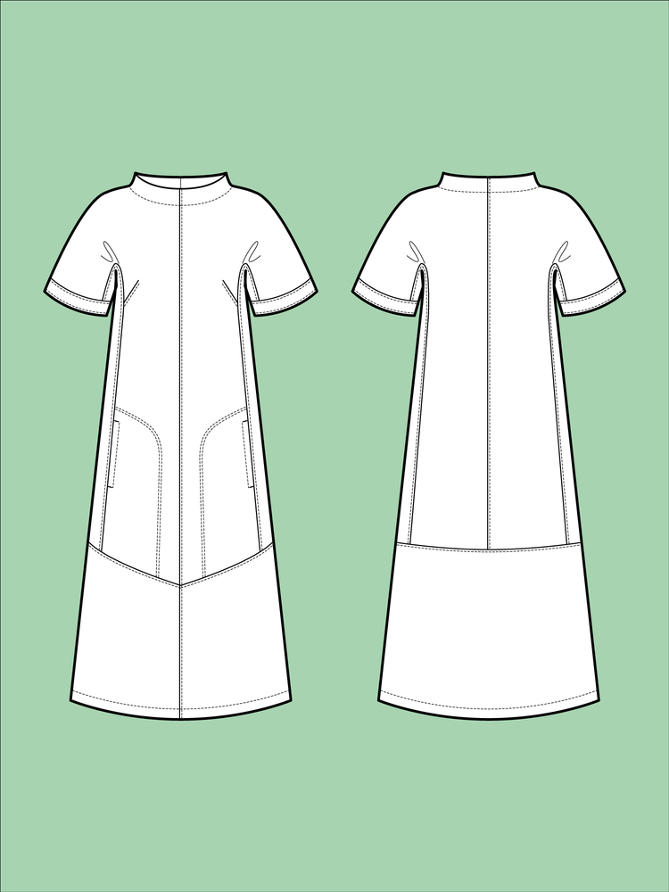 CAP SLEEVE DRESS • Pattern