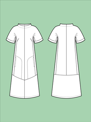 CAP SLEEVE DRESS • Pattern