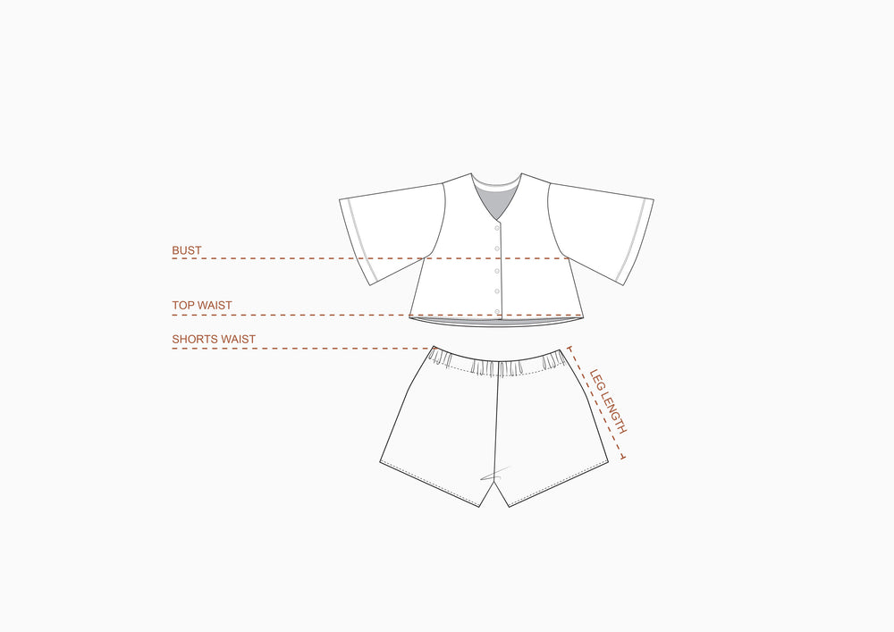 PIPIT LOUNGEWEAR SET • Pattern