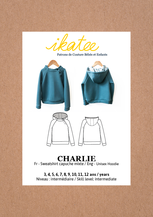 CHARLIE Hoodie - Kids 3Y/12Y • Pattern
