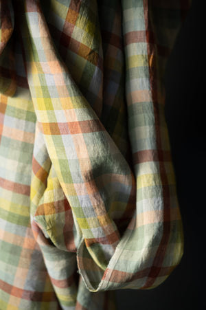 LINEN 170gsm • Aurora $75.00/metre
