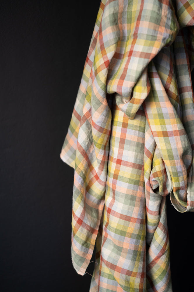 LINEN 170gsm • Aurora $75.00/metre