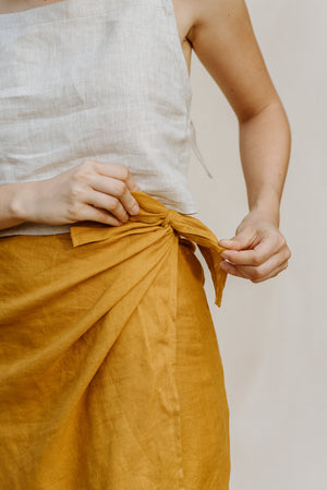 BELLBIRD WRAP SKIRT • Pattern