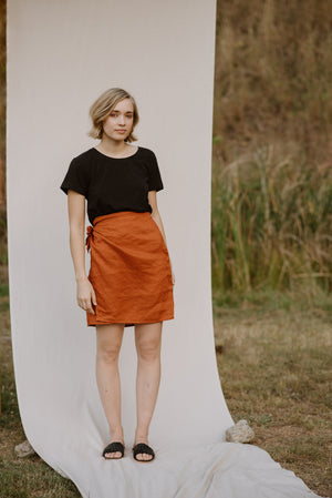 BELLBIRD WRAP SKIRT • Pattern