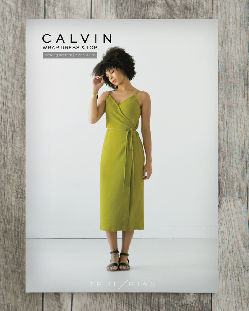CALVIN WRAP DRESS & TOP • Pattern