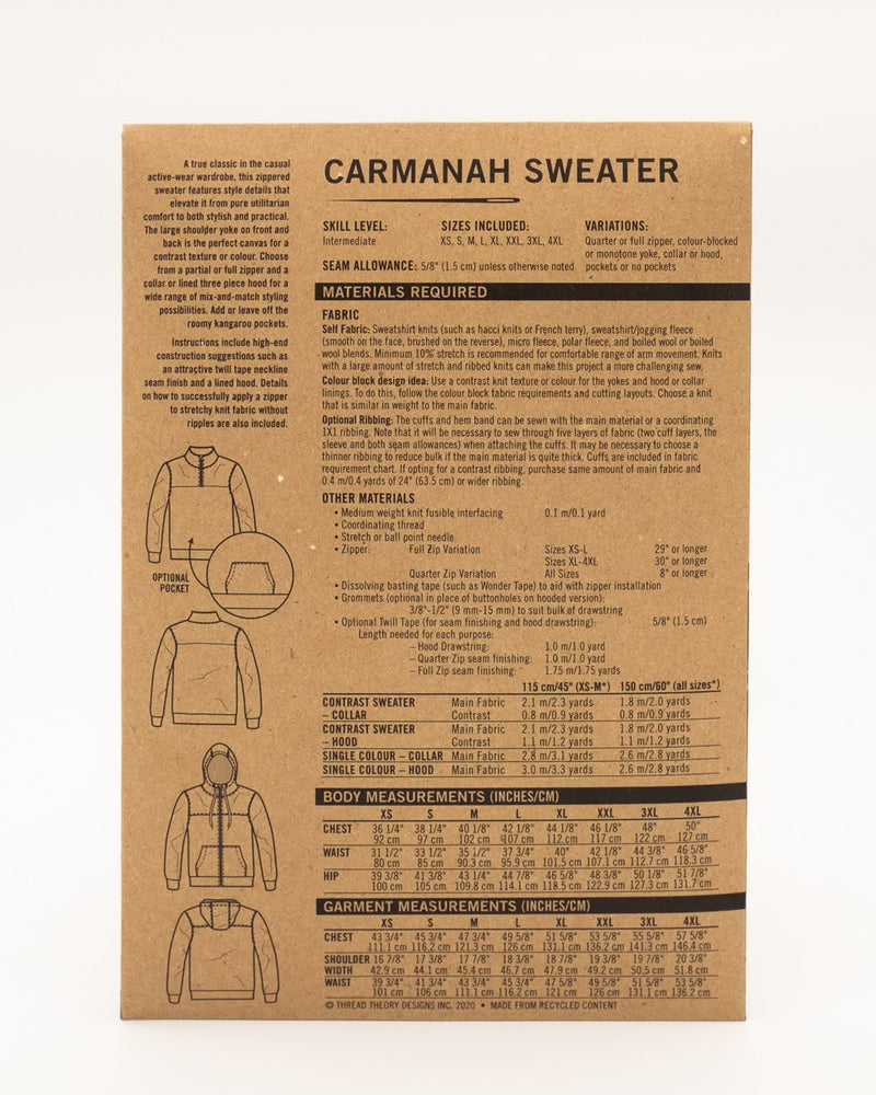 CARMANAH SWEATER • Pattern