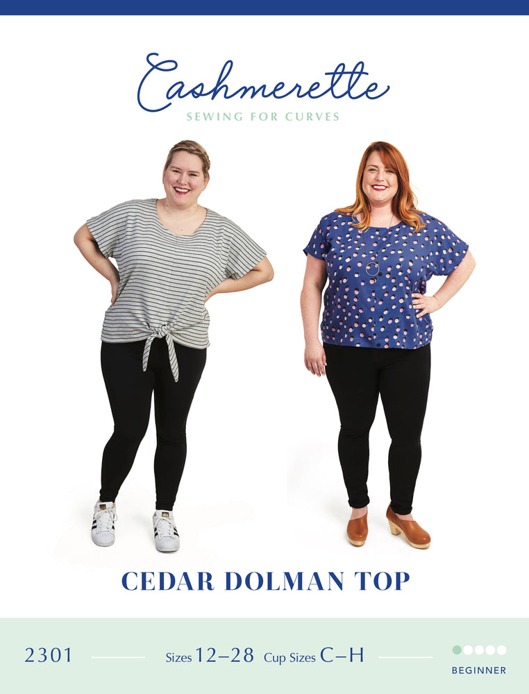 CEDAR DOLMAN TOP • Pattern