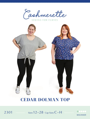 CEDAR DOLMAN TOP • Pattern