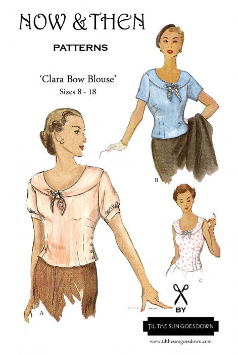 CLARA BOW BLOUSE  • Pattern