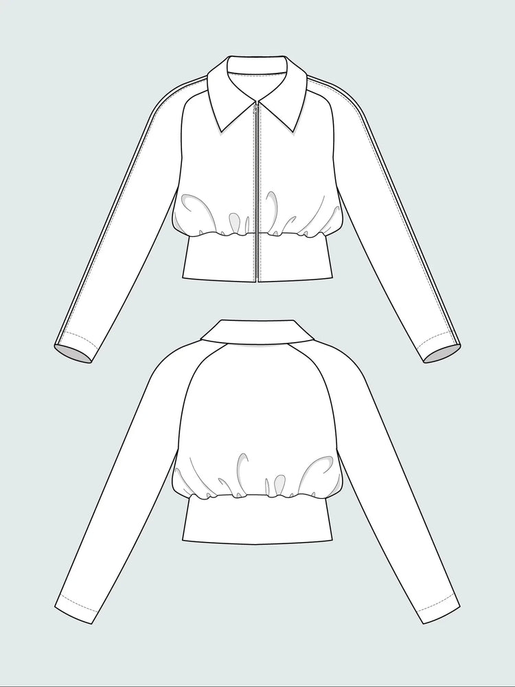 CROPPED JACKET • Pattern