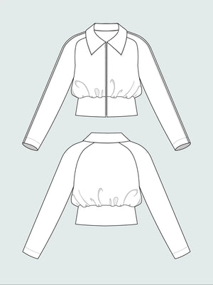 CROPPED JACKET • Pattern