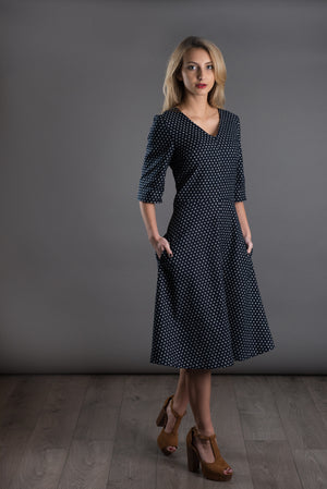 THE A LINE DRESS Paper Pattern Pattern Scissors Frock