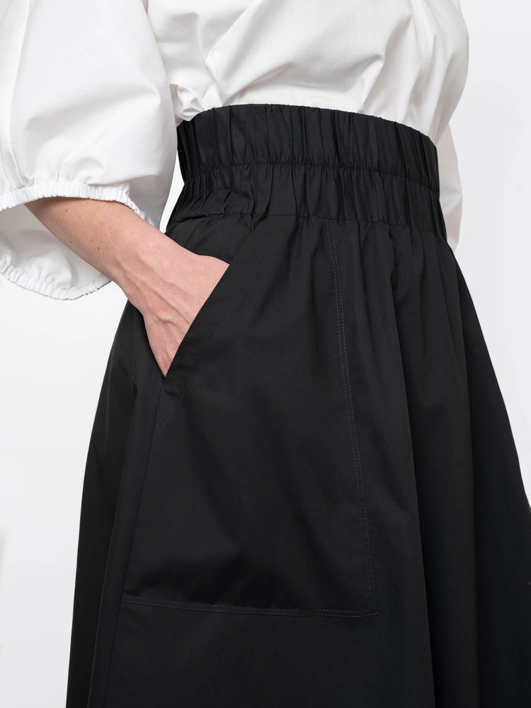 ELASTIC WAIST MAXI SKIRT • Pattern