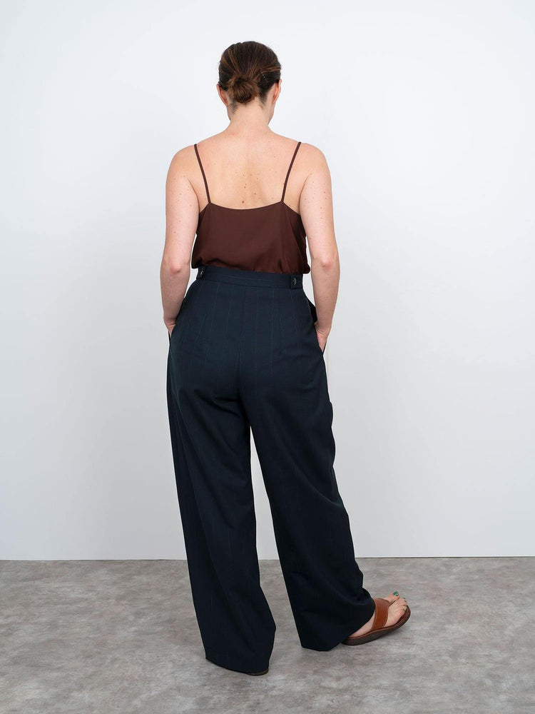 HIGH-WAISTED TROUSERS • Pattern