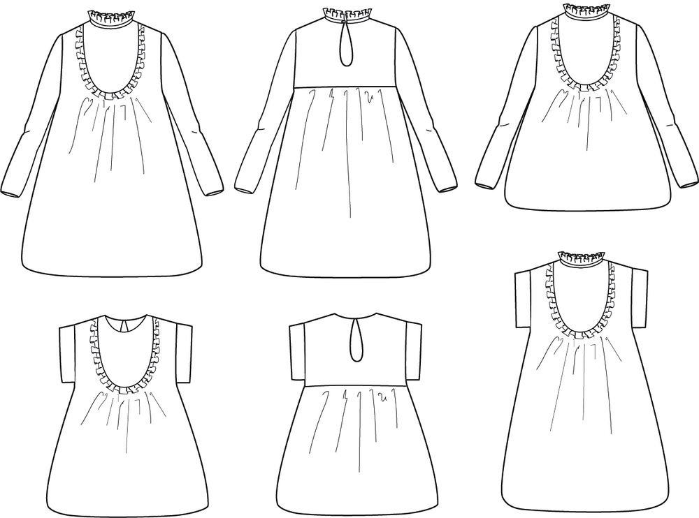 IDA Blouse & Dress • Pattern