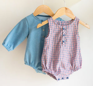 SYDNEY Unisex Romper - Baby 1M/24M • Pattern