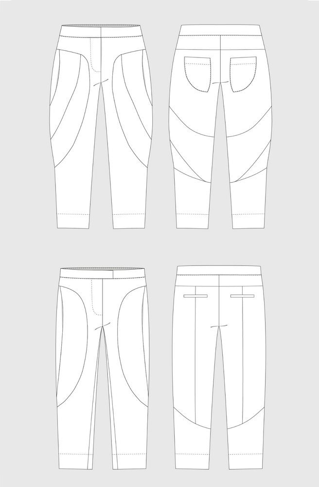 THE DARLOW PANTS • Pattern