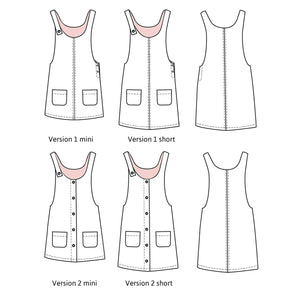 TORONTO Pinafore Dress • Pattern