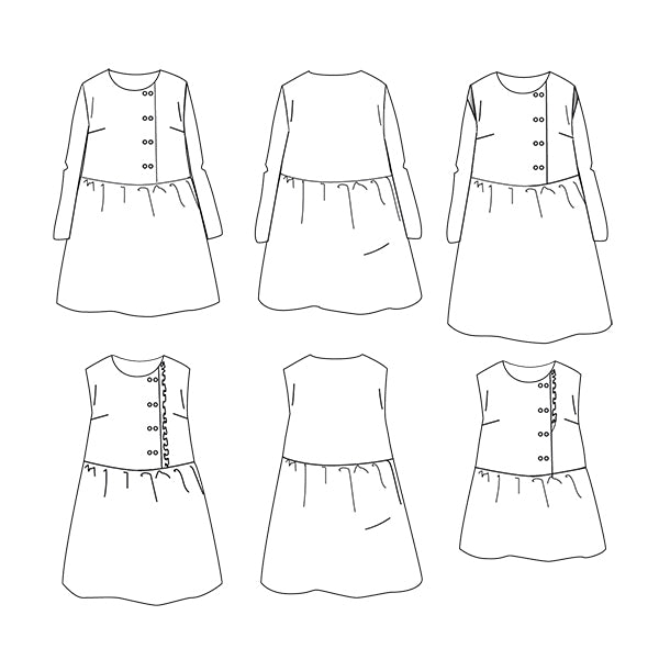 ELONA Blouse & Dress • Pattern