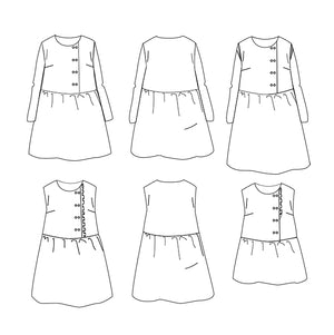 ELONA Blouse & Dress • Pattern