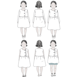 ELONA Blouse & Dress - Kids 3Y/12Y • Pattern