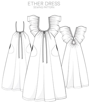 ETHER DRESS • Pattern