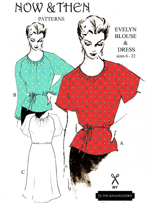 EVELYN BLOUSE & DRESS • Pattern