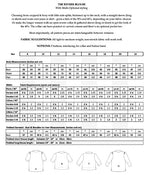 THE REVERE BLOUSE  • Pattern