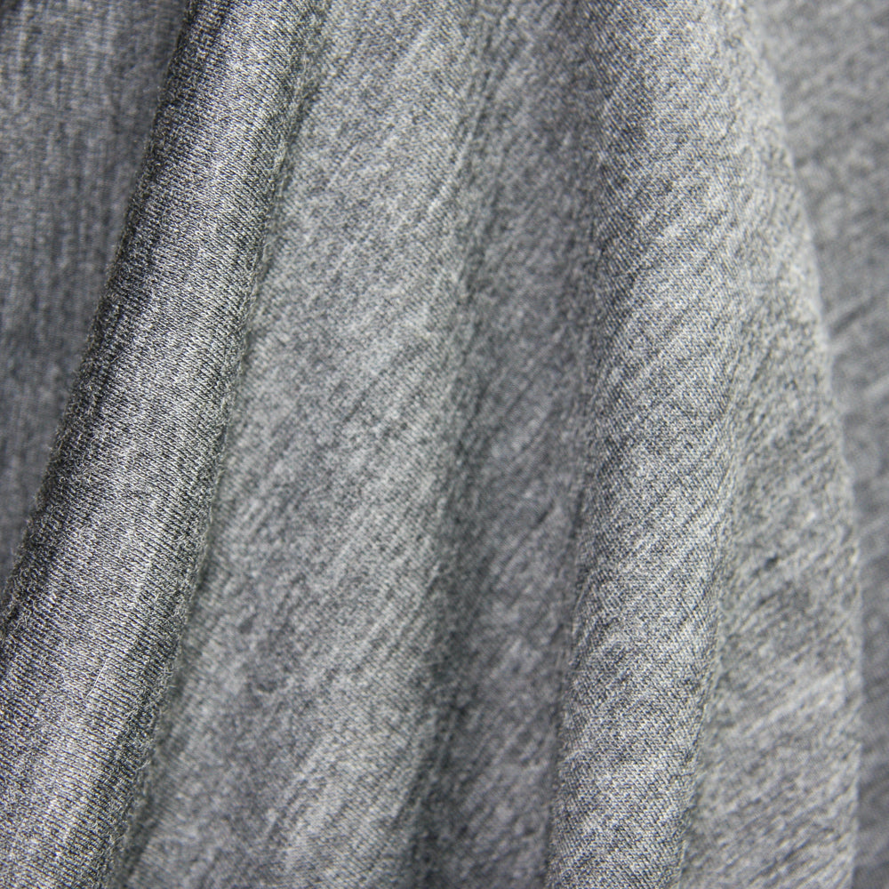 AUSTRALIAN MERINO JERSEY • 200gsm • Charcoal Marle $58.00/metre