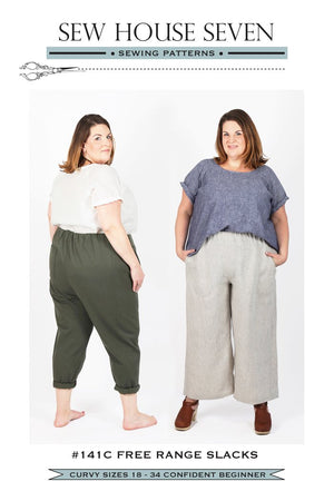 FREE-RANGE SLACKS • Pattern • Sew House 7