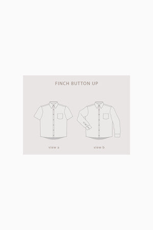 FINCH BUTTON UP • Pattern
