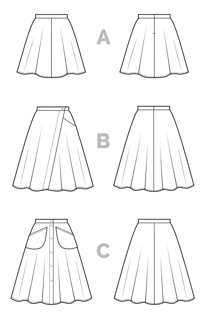 FIORE SKIRT • Pattern