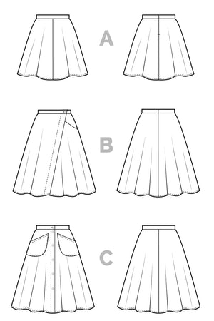 FIORE SKIRT • Pattern