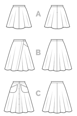 FIORE SKIRT • Pattern