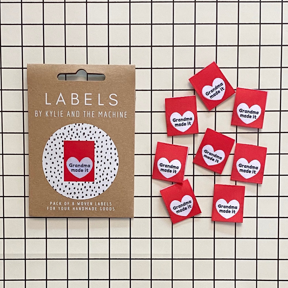 GRANDMA MADE IT • Woven Labels