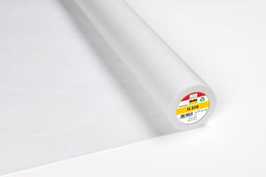 VILENE FUSIBLE NON-WOVEN INTERFACING • 100% RECYCLED • MEDIUM (H310) • White $13.95/metre