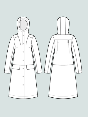 HOODIE PARKA • Pattern