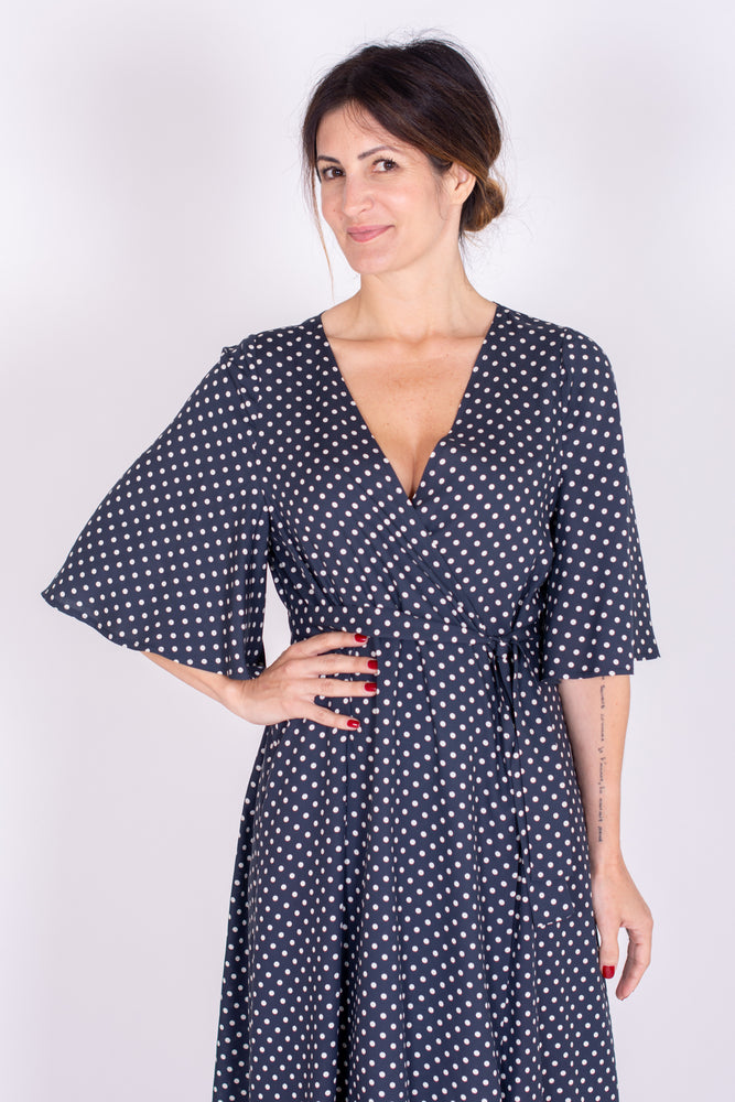 OCTARINE WRAP DRESS • Pattern