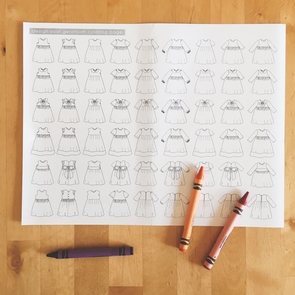 GERANIUM EXPANSION PACK • Pattern