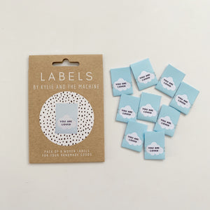 YOU ARE LOVED • Woven Labels