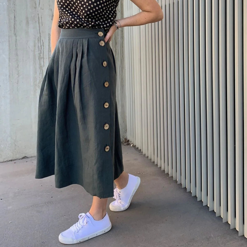 TESSUTI • MADDEN SKIRT PATTERN • PATTERN SCISSORS FROCK – Pattern ...